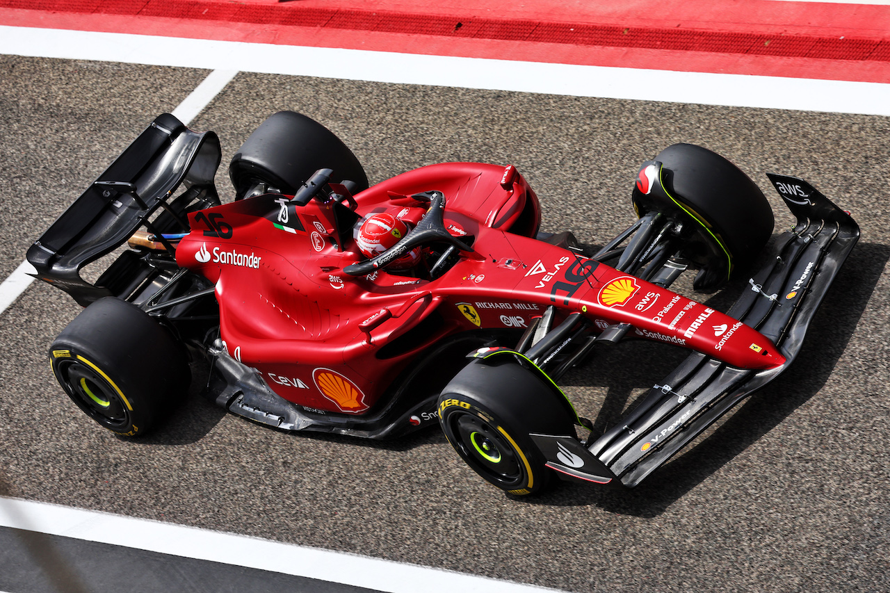 TEST BAHRAIN, Charles Leclerc (MON) Ferrari F1-75.
11.03.2022. Formula 1 Testing, Sakhir, Bahrain, Day Two.
- www.xpbimages.com, EMail: requests@xpbimages.com © Copyright: Batchelor / XPB Images