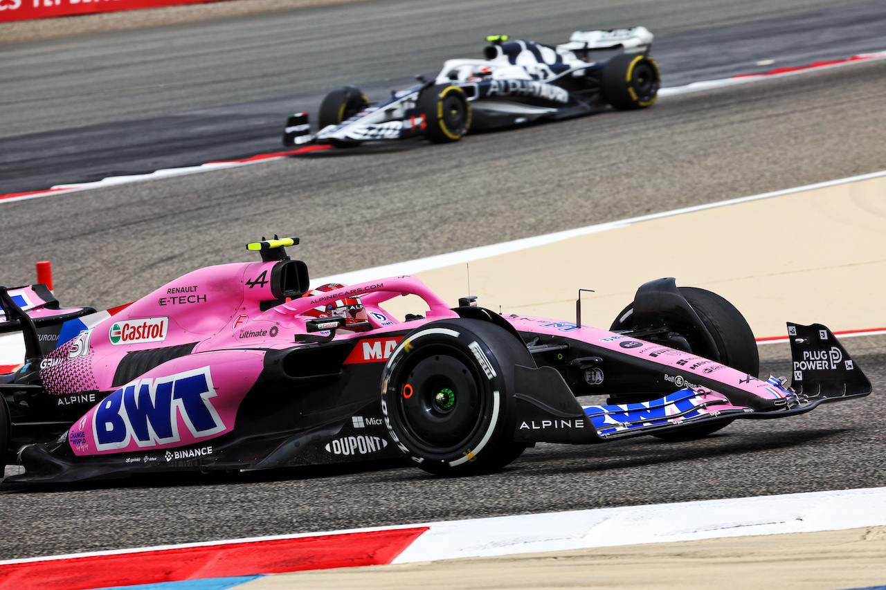 TEST BAHRAIN, Esteban Ocon (FRA) Alpine F1 Team A522.
11.03.2022. Formula 1 Testing, Sakhir, Bahrain, Day Two.
- www.xpbimages.com, EMail: requests@xpbimages.com © Copyright: Batchelor / XPB Images