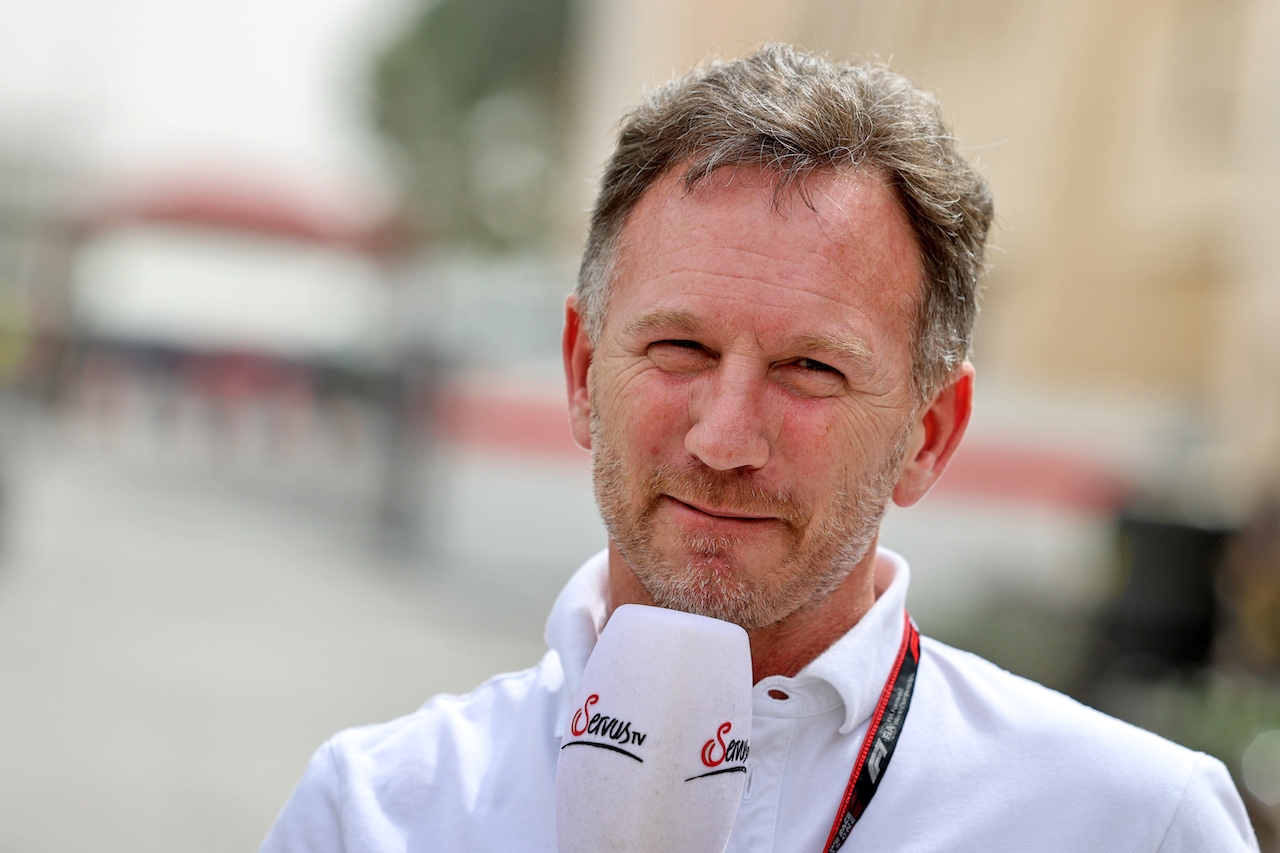 TEST BAHRAIN, Christian Horner (GBR) Red Bull Racing Team Principal.
11.03.2022. Formula 1 Testing, Sakhir, Bahrain, Day Two.
- www.xpbimages.com, EMail: requests@xpbimages.com © Copyright: Moy / XPB Images