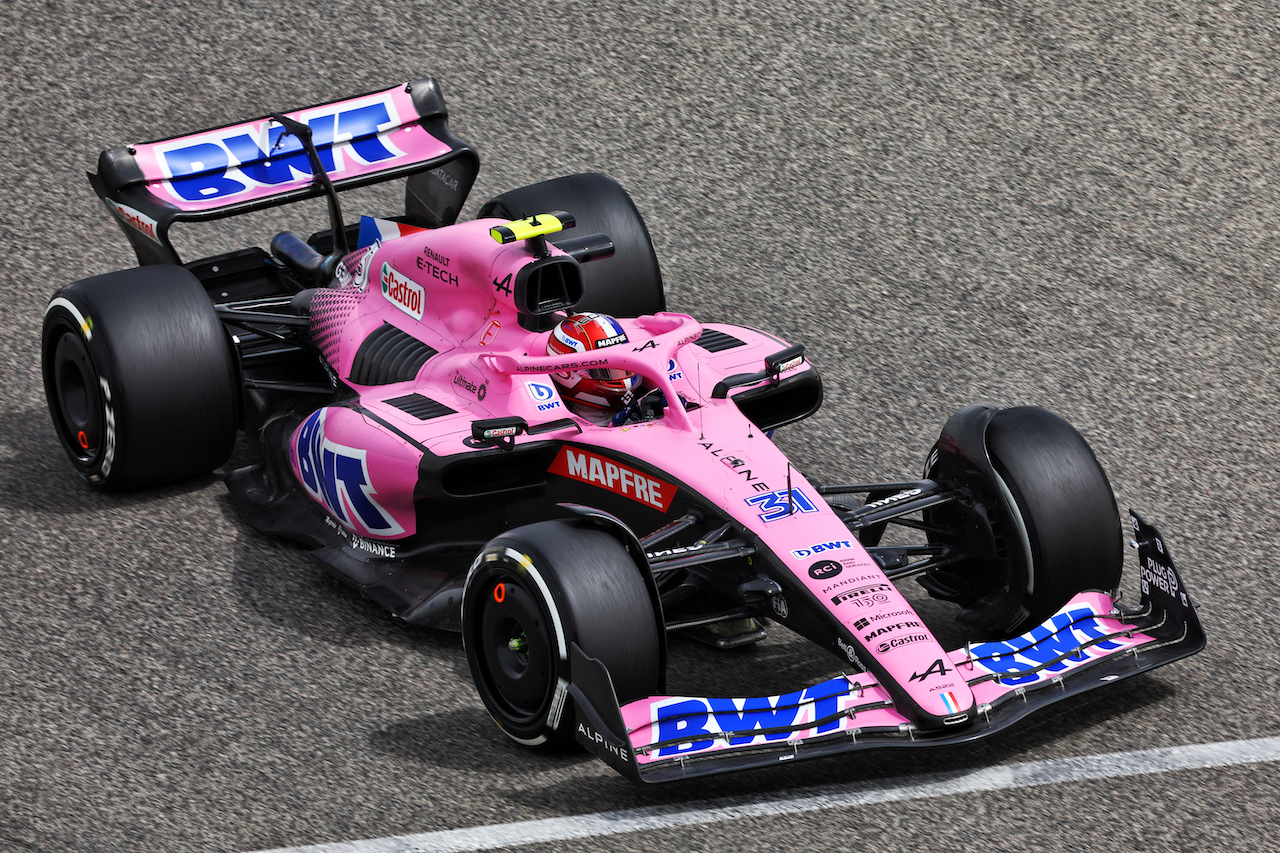 TEST BAHRAIN, Esteban Ocon (FRA) Alpine F1 Team A522.
11.03.2022. Formula 1 Testing, Sakhir, Bahrain, Day Two.
- www.xpbimages.com, EMail: requests@xpbimages.com © Copyright: Batchelor / XPB Images