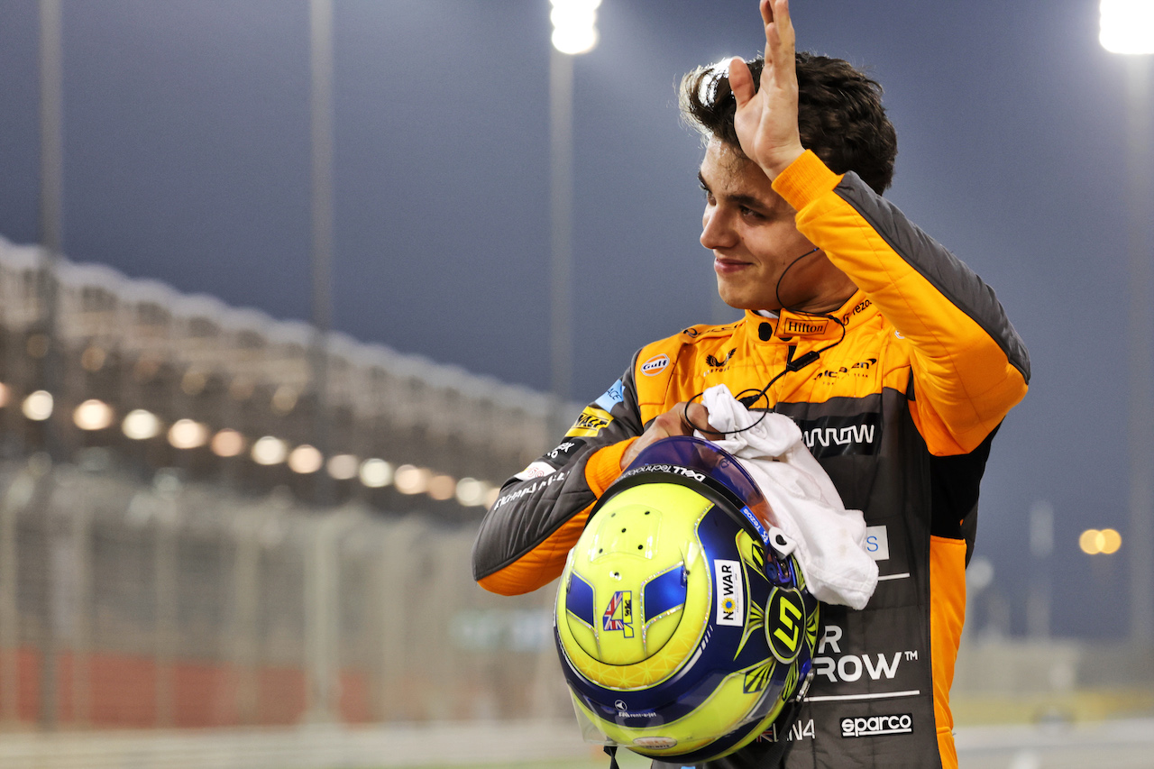 TEST BAHRAIN, Lando Norris (GBR) McLaren.
11.03.2022. Formula 1 Testing, Sakhir, Bahrain, Day Two.
- www.xpbimages.com, EMail: requests@xpbimages.com © Copyright: Bearne / XPB Images