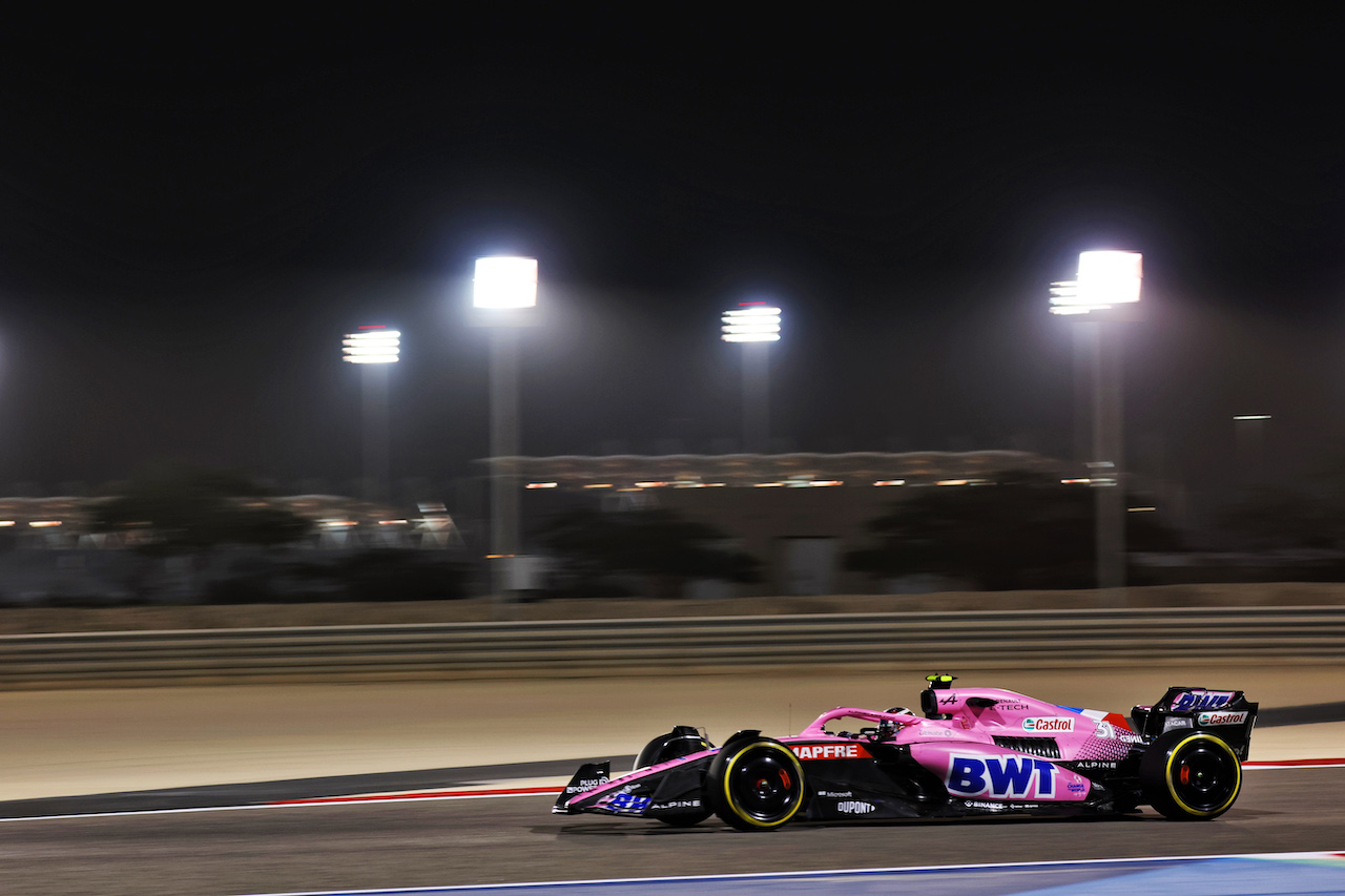 TEST BAHRAIN, Esteban Ocon (FRA) Alpine F1 Team A522.
11.03.2022. Formula 1 Testing, Sakhir, Bahrain, Day Two.
- www.xpbimages.com, EMail: requests@xpbimages.com © Copyright: Batchelor / XPB Images