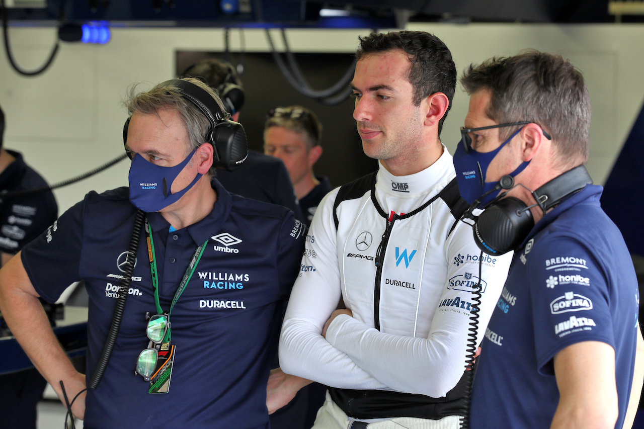 TEST BAHRAIN, Nicholas Latifi (CDN) Williams Racing.
11.03.2022. Formula 1 Testing, Sakhir, Bahrain, Day Two.
 - www.xpbimages.com, EMail: requests@xpbimages.com © Copyright: Coates / XPB Images