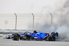 TEST BAHRAIN, Nicholas Latifi (CDN) Williams Racing FW44 stopped on the circuit with the rear brakes on fire.
11.03.2022. Formula 1 Testing, Sakhir, Bahrain, Day Two.
- www.xpbimages.com, EMail: requests@xpbimages.com © Copyright: Moy / XPB Images