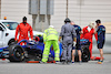 TEST BAHRAIN, Nicholas Latifi (CDN) Williams Racing FW44 stopped on the circuit with the rear brakes on fire.
11.03.2022. Formula 1 Testing, Sakhir, Bahrain, Day Two.
- www.xpbimages.com, EMail: requests@xpbimages.com © Copyright: Moy / XPB Images