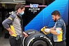 TEST BAHRAIN, Alpine F1 Team - Pirelli tyre engineers.
11.03.2022. Formula 1 Testing, Sakhir, Bahrain, Day Two.
- www.xpbimages.com, EMail: requests@xpbimages.com © Copyright: Moy / XPB Images