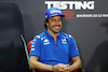 TEST BAHRAIN, Fernando Alonso (ESP) Alpine F1 Team in the FIA Press Conference.
11.03.2022. Formula 1 Testing, Sakhir, Bahrain, Day Two.
- www.xpbimages.com, EMail: requests@xpbimages.com © Copyright: XPB Images