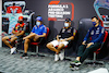 TEST BAHRAIN, The FIA Press Conference (L to R): Carlos Sainz Jr (ESP) Ferrari; Fernando Alonso (ESP) Alpine F1 Team; Sergio Perez (MEX) Red Bull Racing; Alexander Albon (THA) Williams Racing.
11.03.2022. Formula 1 Testing, Sakhir, Bahrain, Day Two.
- www.xpbimages.com, EMail: requests@xpbimages.com © Copyright: XPB Images