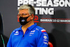 TEST BAHRAIN, Otmar Szafnauer (USA) Alpine F1 Team, Team Principal in the FIA Press Conference.
11.03.2022. Formula 1 Testing, Sakhir, Bahrain, Day Two.
- www.xpbimages.com, EMail: requests@xpbimages.com © Copyright: XPB Images