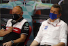 TEST BAHRAIN, Frederic Vasseur (FRA) Alfa Romeo F1 Team Team Principal with Guenther Steiner (ITA) Haas F1 Team Prinicipal in the FIA Press Conference.
11.03.2022. Formula 1 Testing, Sakhir, Bahrain, Day Two.
- www.xpbimages.com, EMail: requests@xpbimages.com © Copyright: XPB Images