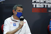 TEST BAHRAIN, Guenther Steiner (ITA) Haas F1 Team Prinicipal in the FIA Press Conference.
11.03.2022. Formula 1 Testing, Sakhir, Bahrain, Day Two.
- www.xpbimages.com, EMail: requests@xpbimages.com © Copyright: XPB Images