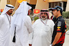 TEST BAHRAIN, Sergio Perez (MEX) Red Bull Racing with Mohammed Bin Sulayem (UAE) FIA President.
11.03.2022. Formula 1 Testing, Sakhir, Bahrain, Day Two.
- www.xpbimages.com, EMail: requests@xpbimages.com © Copyright: Moy / XPB Images