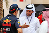 TEST BAHRAIN, Sergio Perez (MEX) Red Bull Racing with Mohammed Bin Sulayem (UAE) FIA President.
11.03.2022. Formula 1 Testing, Sakhir, Bahrain, Day Two.
- www.xpbimages.com, EMail: requests@xpbimages.com © Copyright: Moy / XPB Images