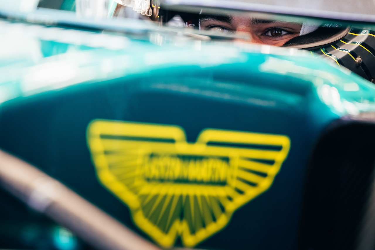 TEST BAHRAIN, Lance Stroll (CDN) Aston Martin F1 Team AMR22.
12.03.2022. Formula 1 Testing, Sakhir, Bahrain, Day Three.
- www.xpbimages.com, EMail: requests@xpbimages.com © Copyright: Bearne / XPB Images