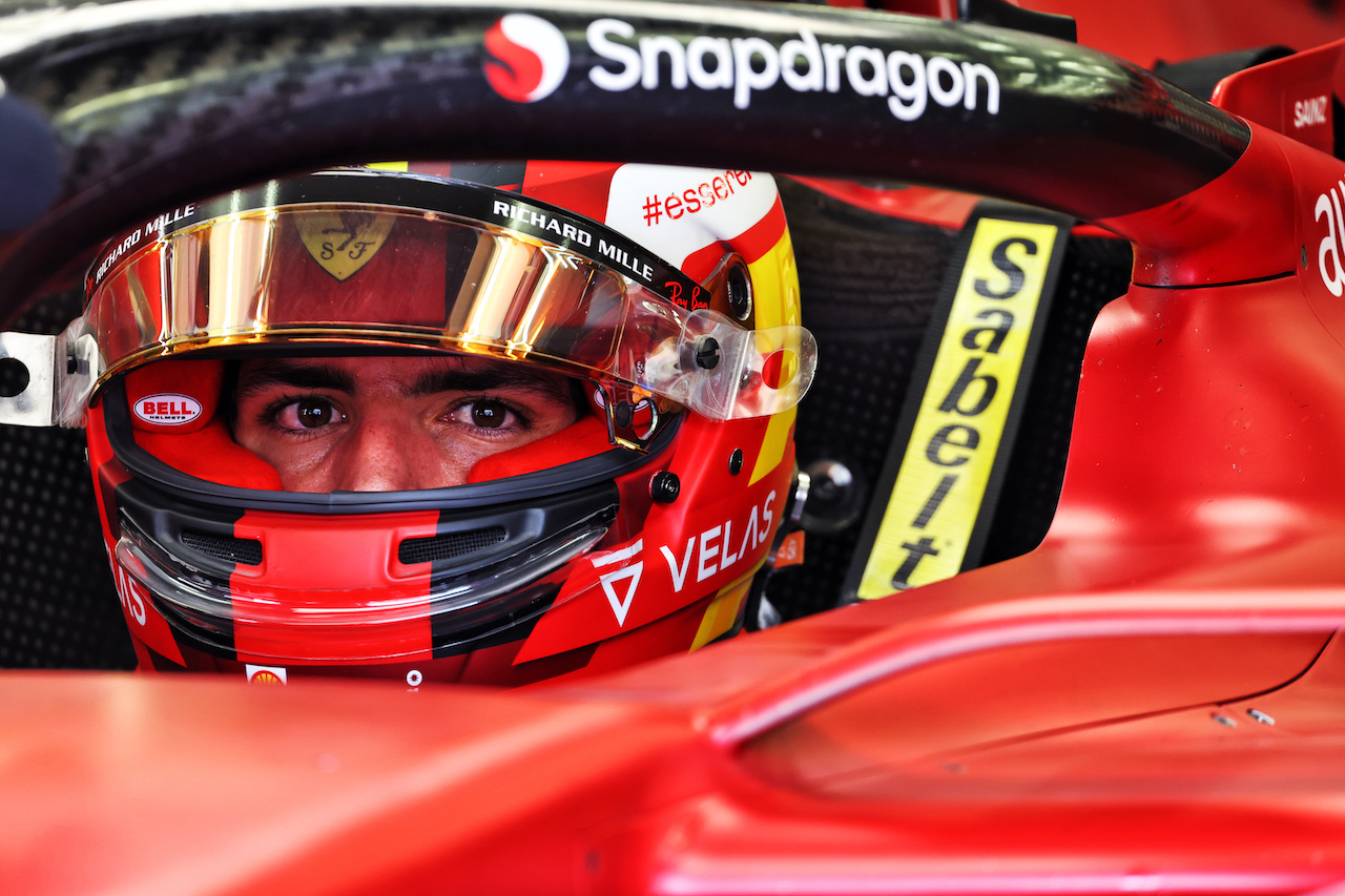 TEST BAHRAIN, Carlos Sainz Jr (ESP) Ferrari F1-75.
12.03.2022. Formula 1 Testing, Sakhir, Bahrain, Day Three.
- www.xpbimages.com, EMail: requests@xpbimages.com © Copyright: Batchelor / XPB Images
