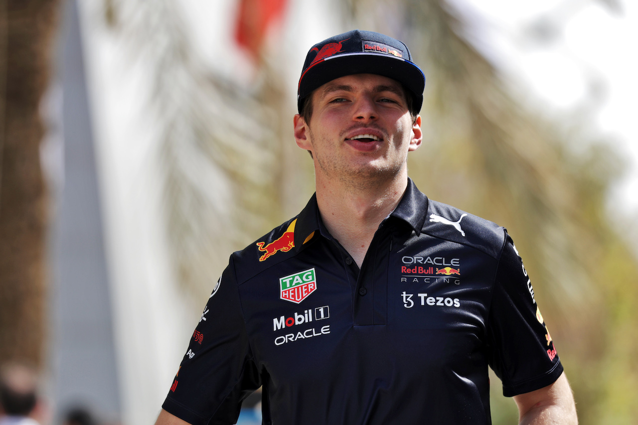 TEST BAHRAIN, Max Verstappen (NLD) Red Bull Racing.
12.03.2022. Formula 1 Testing, Sakhir, Bahrain, Day Three.
- www.xpbimages.com, EMail: requests@xpbimages.com © Copyright: Bearne / XPB Images