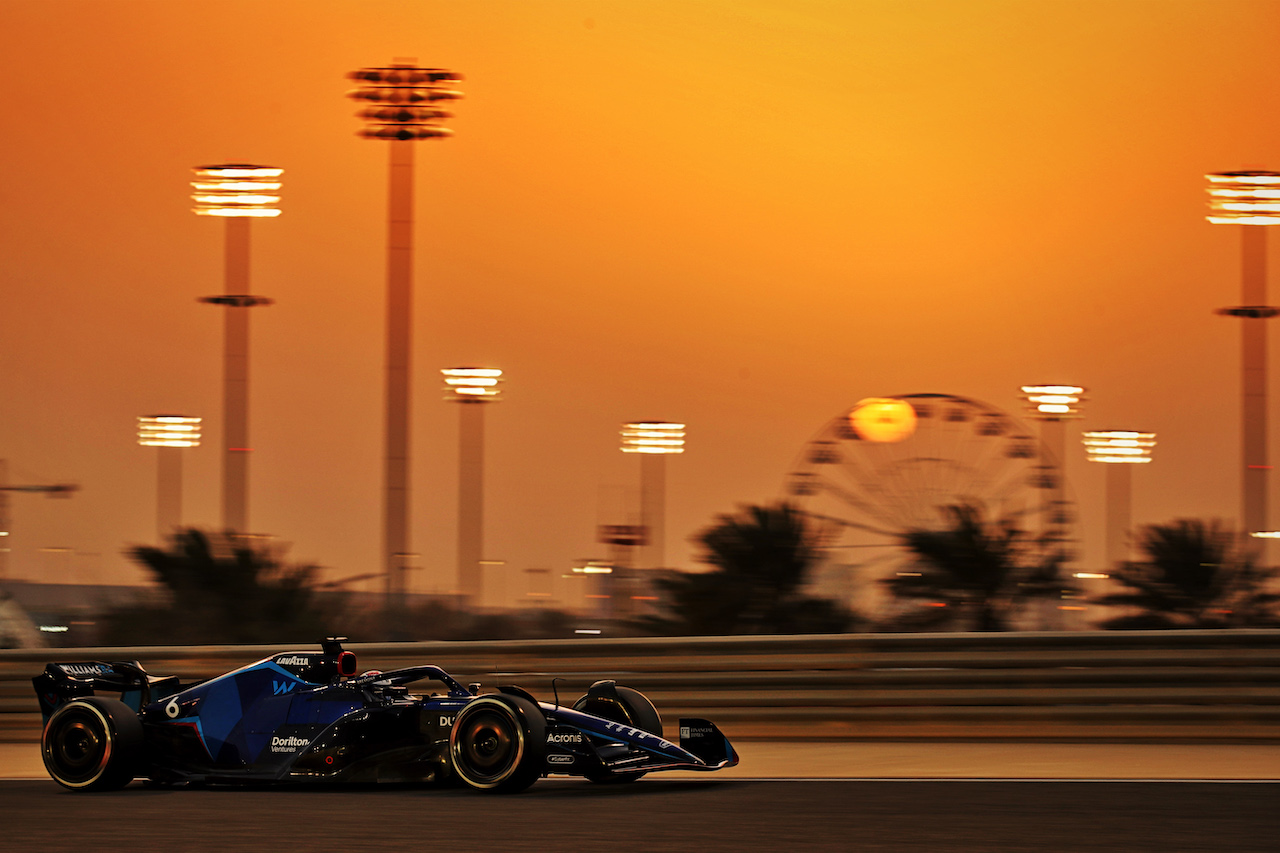 TEST BAHRAIN, Nicholas Latifi (CDN) Williams Racing FW44.
12.03.2022. Formula 1 Testing, Sakhir, Bahrain, Day Three.
 - www.xpbimages.com, EMail: requests@xpbimages.com © Copyright: Coates / XPB Images
