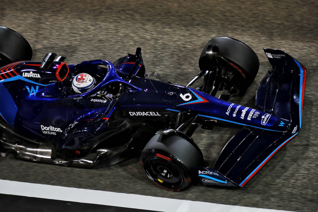 TEST BAHRAIN, Nicholas Latifi (CDN) Williams Racing FW44.
12.03.2022. Formula 1 Testing, Sakhir, Bahrain, Day Three.
 - www.xpbimages.com, EMail: requests@xpbimages.com © Copyright: Coates / XPB Images