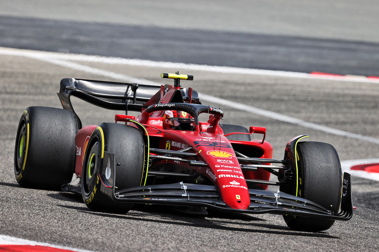 TEST BAHRAIN, Carlos Sainz Jr (ESP) Ferrari F1-75.
12.03.2022. Formula 1 Testing, Sakhir, Bahrain, Day Three.
- www.xpbimages.com, EMail: requests@xpbimages.com © Copyright: Moy / XPB Images