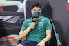 TEST BAHRAIN, Lance Stroll (CDN) Aston Martin F1 Team in the FIA Press Conference.
12.03.2022. Formula 1 Testing, Sakhir, Bahrain, Day Three.
- www.xpbimages.com, EMail: requests@xpbimages.com © Copyright: XPB Images