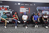 TEST BAHRAIN, The FIA Press Conference (L to R): Sebastian Vettel (GER) Aston Martin F1 Team; Charles Leclerc (MON) Ferrari; Mick Schumacher (GER) Haas F1 Team; Esteban Ocon (FRA) Alpine F1 Team; Valtteri Bottas (FIN) Mercedes AMG F1.
12.03.2022. Formula 1 Testing, Sakhir, Bahrain, Day Three.
- www.xpbimages.com, EMail: requests@xpbimages.com © Copyright: XPB Images