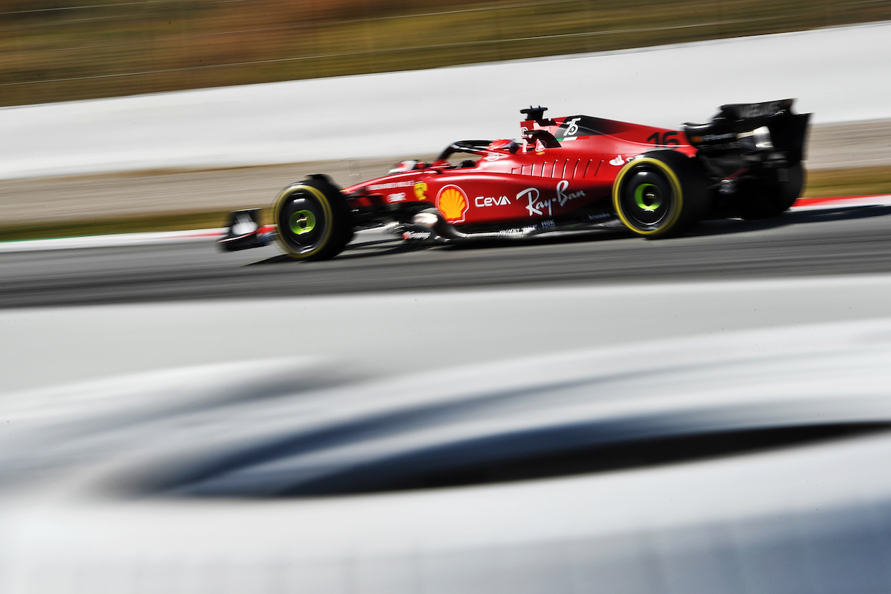 TEST BARCELLONA, Charles Leclerc (MON) Ferrari F1-75.
23.02.2022. Formula One Testing, Day One, Barcelona, Spain. Wednesday.
- www.xpbimages.com, EMail: requests@xpbimages.com © Copyright: Price / XPB Images