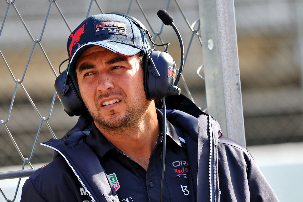 TEST BARCELLONA, Sergio Perez (MEX) Red Bull Racing.
23.02.2022. Formula One Testing, Day One, Barcelona, Spain. Wednesday.
- www.xpbimages.com, EMail: requests@xpbimages.com © Copyright: Batchelor / XPB Images