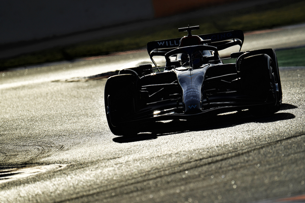 TEST BARCELLONA, Alexander Albon (THA) Williams Racing FW44.
23.02.2022. Formula One Testing, Day One, Barcelona, Spain. Wednesday.
- www.xpbimages.com, EMail: requests@xpbimages.com © Copyright: Price / XPB Images