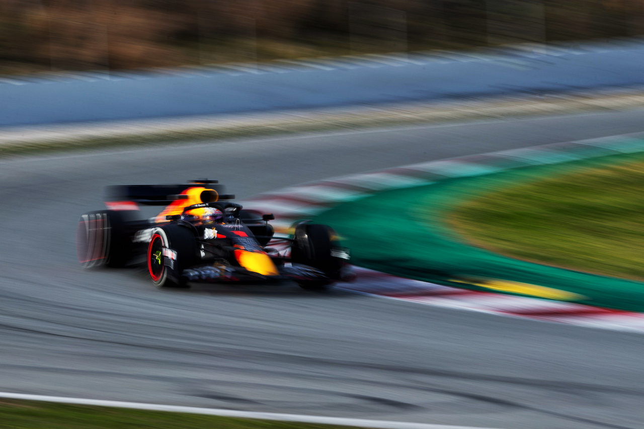 TEST BARCELLONA, Max Verstappen (NLD) Red Bull Racing RB18.
23.02.2022. Formula One Testing, Day One, Barcelona, Spain. Wednesday.
- www.xpbimages.com, EMail: requests@xpbimages.com © Copyright: Rew / XPB Images