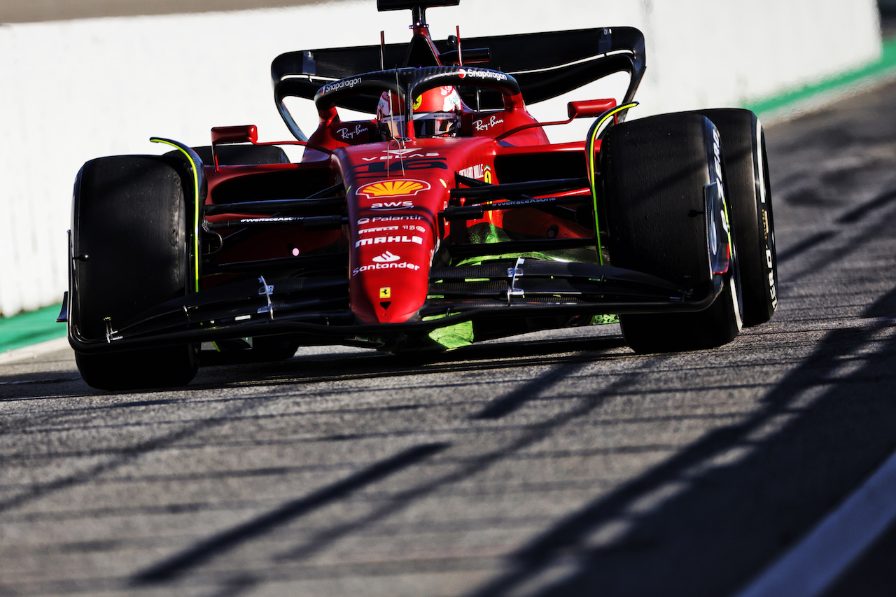 TEST BARCELLONA, Charles Leclerc (MON) Ferrari F1-75.
23.02.2022. Formula One Testing, Day One, Barcelona, Spain. Wednesday.
- www.xpbimages.com, EMail: requests@xpbimages.com © Copyright: Bearne / XPB Images