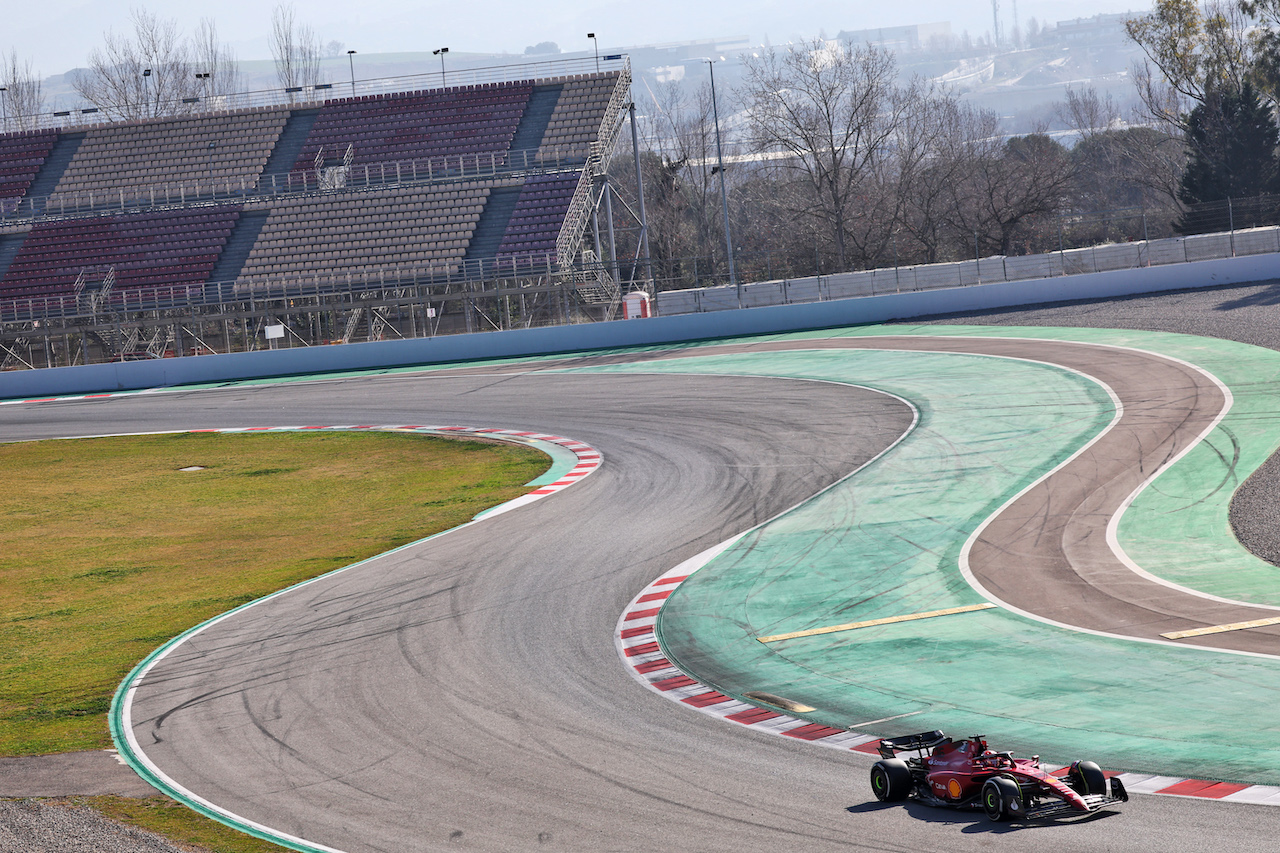 TEST BARCELLONA, Charles Leclerc (MON) Ferrari F1-75.
23.02.2022. Formula One Testing, Day One, Barcelona, Spain. Wednesday.
- www.xpbimages.com, EMail: requests@xpbimages.com © Copyright: Batchelor / XPB Images