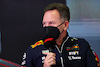 TEST BARCELLONA, Christian Horner (GBR) Red Bull Racing Team Principal in the FIA Press Conference.
23.02.2022. Formula One Testing, Day One, Barcelona, Spain. Wednesday.
- www.xpbimages.com, EMail: requests@xpbimages.com © Copyright: FIA Pool Image for Editorial Use Only