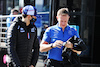 TEST BARCELLONA, (L to R): Esteban Ocon (FRA) Alpine F1 Team with Laurent Rossi (FRA) Alpine Chief Executive Officer.
23.02.2022. Formula One Testing, Day One, Barcelona, Spain. Wednesday.
- www.xpbimages.com, EMail: requests@xpbimages.com © Copyright: Moy / XPB Images