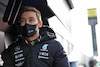 TEST BARCELLONA, George Russell (GBR) Mercedes AMG F1 on the Williams Racing pit gantry.
23.02.2022. Formula One Testing, Day One, Barcelona, Spain. Wednesday.
- www.xpbimages.com, EMail: requests@xpbimages.com © Copyright: Bearne / XPB Images