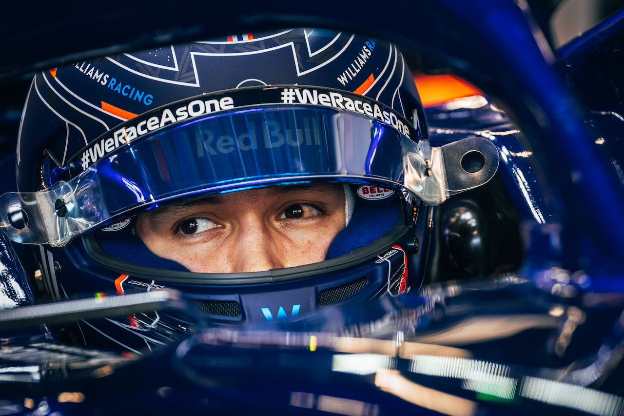 TEST BARCELLONA, Alexander Albon (THA) Williams Racing FW44.
24.02.2022. Formula One Testing, Day Two, Barcelona, Spain. Giovedi'.
- www.xpbimages.com, EMail: requests@xpbimages.com © Copyright: Bearne / XPB Images