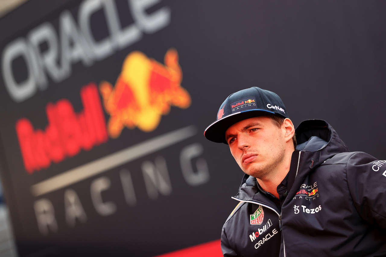 TEST BARCELLONA, Max Verstappen (NLD) Red Bull Racing.
24.02.2022. Formula One Testing, Day Two, Barcelona, Spain. Giovedi'.
- www.xpbimages.com, EMail: requests@xpbimages.com © Copyright: Moy / XPB Images