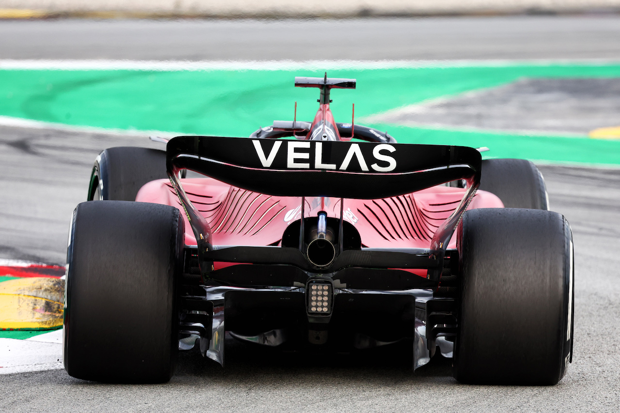 TEST BARCELLONA, Charles Leclerc (MON) Ferrari F1-75.
24.02.2022. Formula One Testing, Day Two, Barcelona, Spain. Giovedi'.
- www.xpbimages.com, EMail: requests@xpbimages.com © Copyright: Batchelor / XPB Images