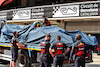 TEST BARCELLONA, The Red Bull Racing RB18 of Sergio Perez (MEX) Red Bull Racing is recovered back to the pits on the back of a truck.
24.02.2022. Formula One Testing, Day Two, Barcelona, Spain. Giovedi'.
 - www.xpbimages.com, EMail: requests@xpbimages.com © Copyright: Coates / XPB Images