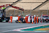 TEST BARCELLONA, The Red Bull Racing RB18 of Sergio Perez (MEX) Red Bull Racing is recovered back to the pits on the back of a truck.
24.02.2022. Formula One Testing, Day Two, Barcelona, Spain. Giovedi'.
- www.xpbimages.com, EMail: requests@xpbimages.com © Copyright: Rew / XPB Images