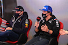 TEST BARCELLONA, Fernando Alonso (ESP) Alpine F1 Team e Max Verstappen (NLD) Red Bull Racing in the FIA Press Conference.
24.02.2022. Formula One Testing, Day Two, Barcelona, Spain. Giovedi'.
- www.xpbimages.com, EMail: requests@xpbimages.com © Copyright: FIA Pool Image for Editorial Use Only