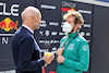 TEST BARCELLONA, (L to R): Adrian Newey (GBR) Red Bull Racing Chief Technical Officer with Sebastian Vettel (GER) Aston Martin F1 Team.
24.02.2022. Formula One Testing, Day Two, Barcelona, Spain. Giovedi'.
- www.xpbimages.com, EMail: requests@xpbimages.com © Copyright: Moy / XPB Images