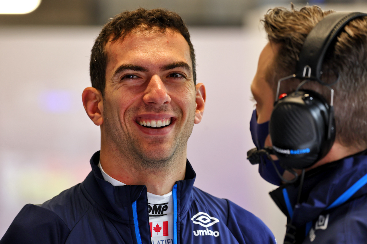 TEST BARCELLONA, Nicholas Latifi (CDN) Williams Racing.
25.02.2022. Formula One Testing, Day Three, Barcelona, Spain. Venerdi'.
- www.xpbimages.com, EMail: requests@xpbimages.com © Copyright: Batchelor / XPB Images