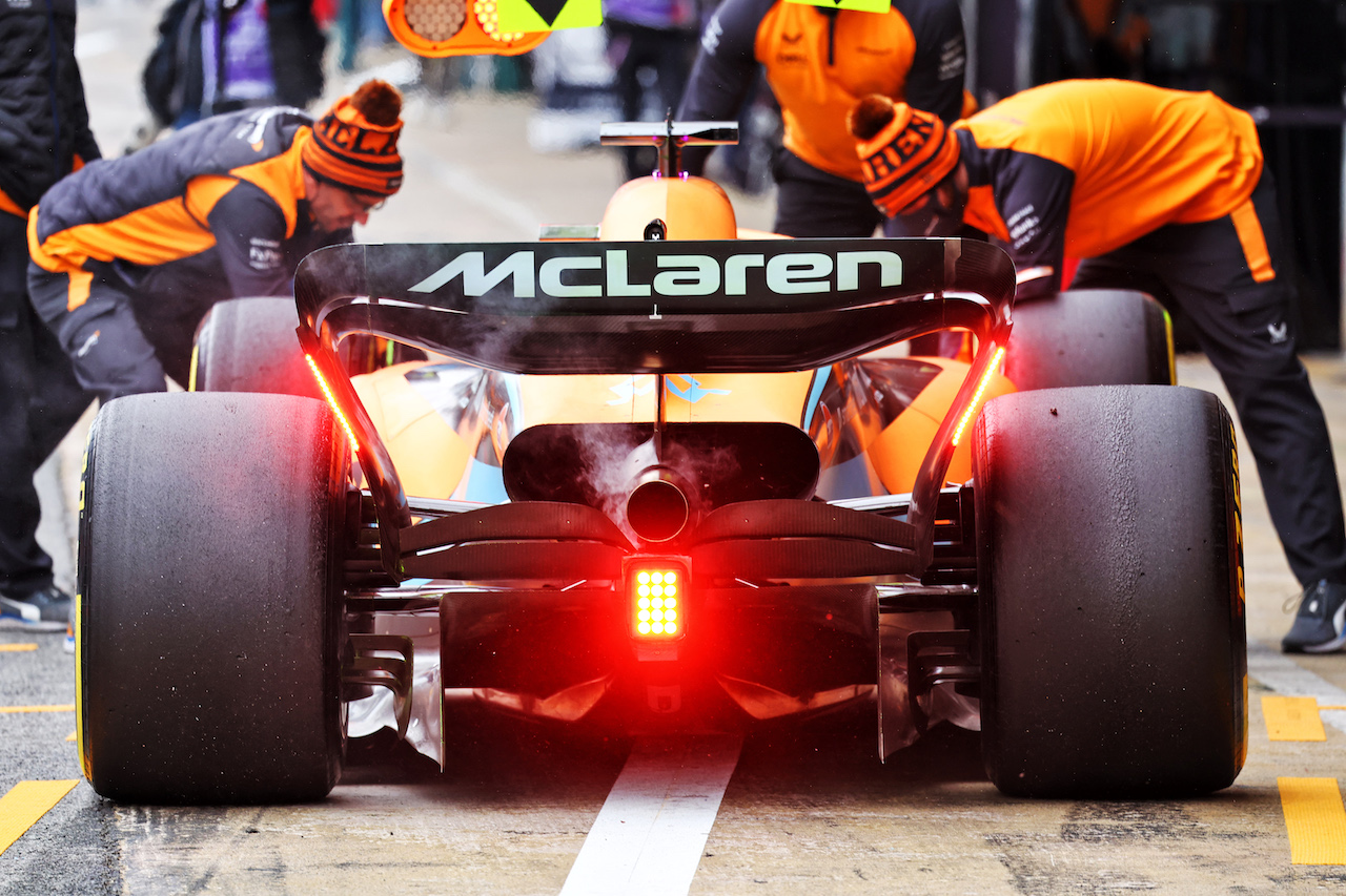 TEST BARCELLONA, Lando Norris (GBR) McLaren MCL36.
25.02.2022. Formula One Testing, Day Three, Barcelona, Spain. Venerdi'.
- www.xpbimages.com, EMail: requests@xpbimages.com © Copyright: Batchelor / XPB Images