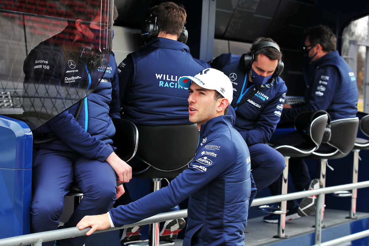 TEST BARCELLONA, Nicholas Latifi (CDN) Williams Racing.
25.02.2022. Formula One Testing, Day Three, Barcelona, Spain. Venerdi'.
 - www.xpbimages.com, EMail: requests@xpbimages.com © Copyright: Coates / XPB Images