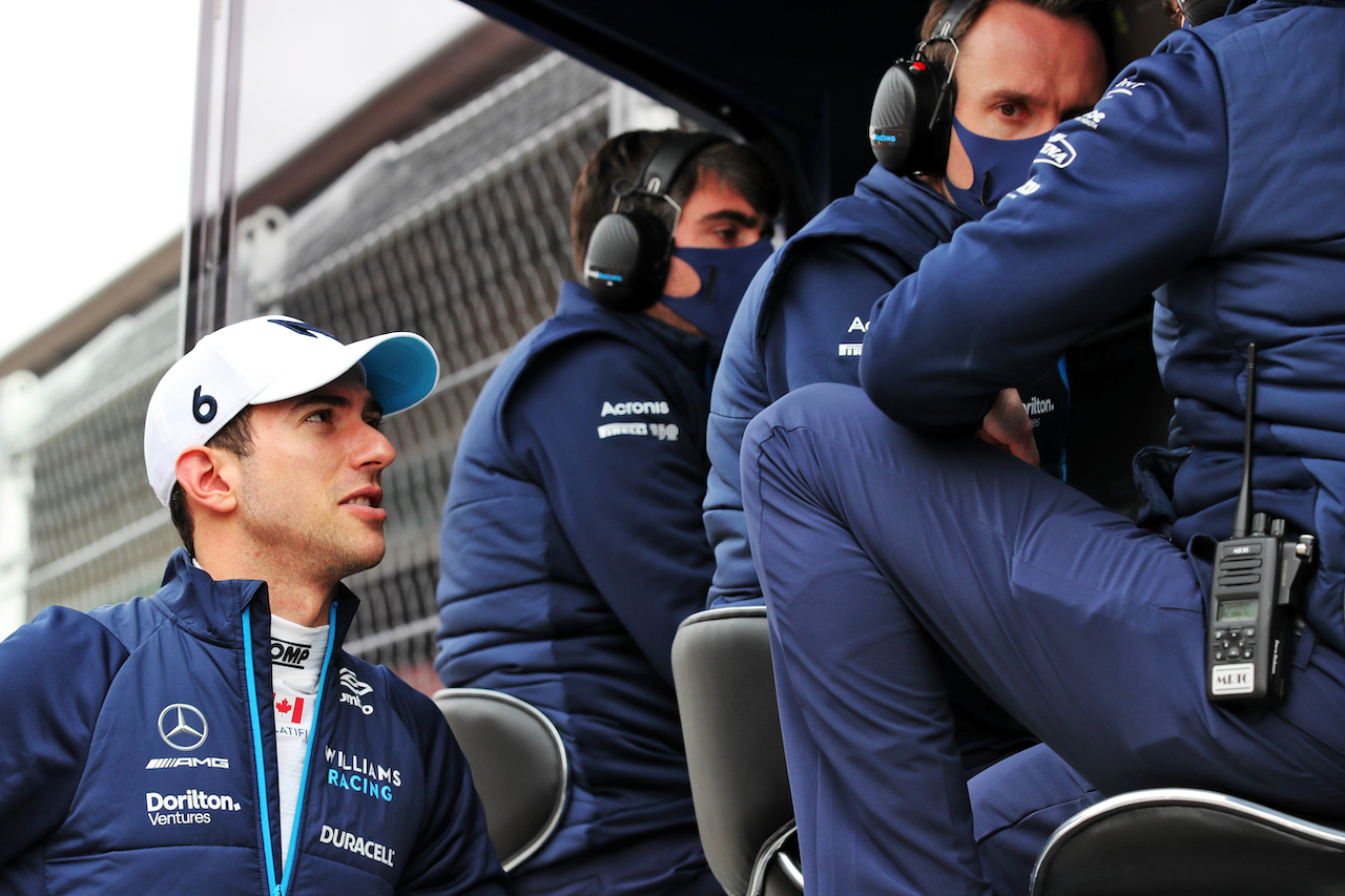 TEST BARCELLONA, Nicholas Latifi (CDN) Williams Racing.
25.02.2022. Formula One Testing, Day Three, Barcelona, Spain. Venerdi'.
 - www.xpbimages.com, EMail: requests@xpbimages.com © Copyright: Coates / XPB Images