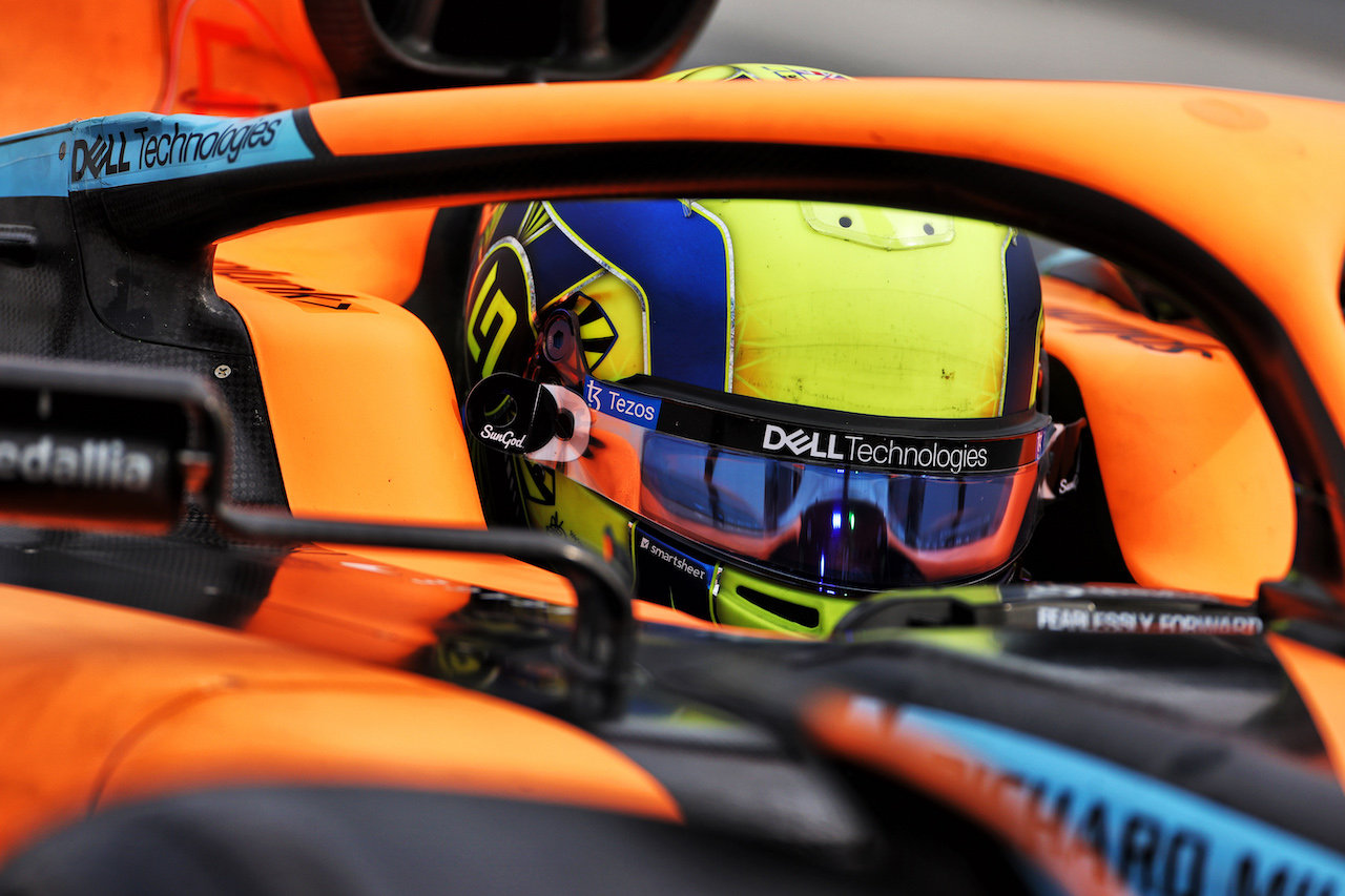 TEST BARCELLONA, Lando Norris (GBR) McLaren MCL36.
25.02.2022. Formula One Testing, Day Three, Barcelona, Spain. Venerdi'.
- www.xpbimages.com, EMail: requests@xpbimages.com © Copyright: Price / XPB Images