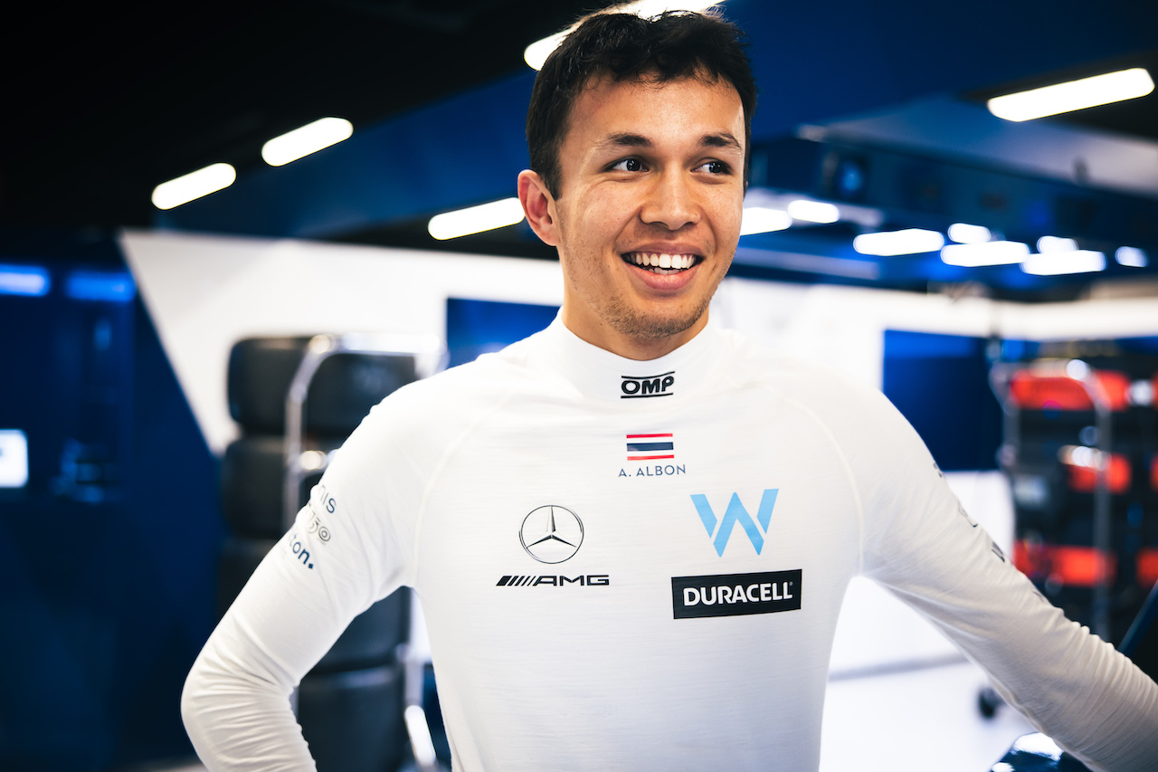 TEST BARCELLONA, Alexander Albon (THA) Williams Racing.
25.02.2022. Formula One Testing, Day Three, Barcelona, Spain. Venerdi'.
- www.xpbimages.com, EMail: requests@xpbimages.com © Copyright: Bearne / XPB Images