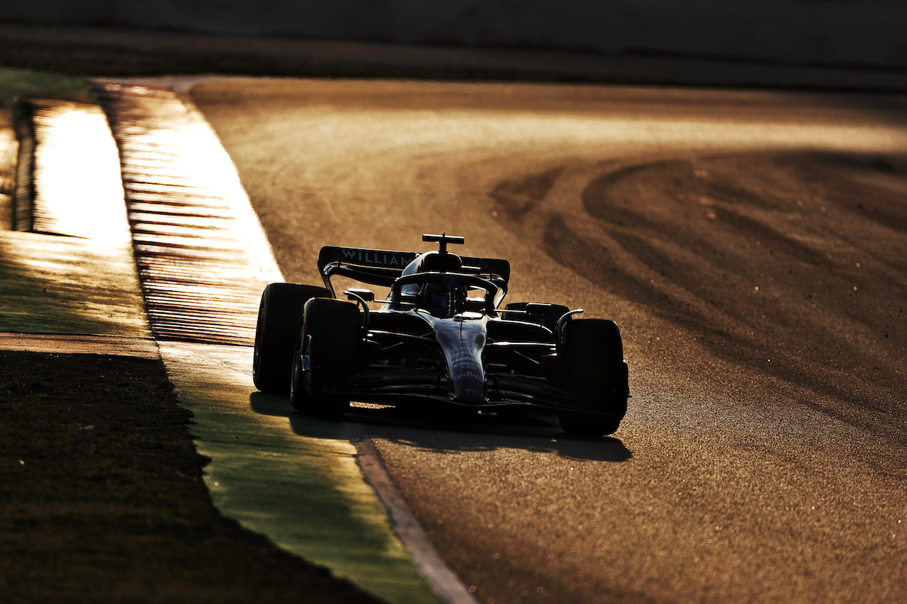 TEST BARCELLONA, Alexander Albon (THA) Williams Racing FW44.
25.02.2022. Formula One Testing, Day Three, Barcelona, Spain. Venerdi'.
- www.xpbimages.com, EMail: requests@xpbimages.com © Copyright: Price / XPB Images