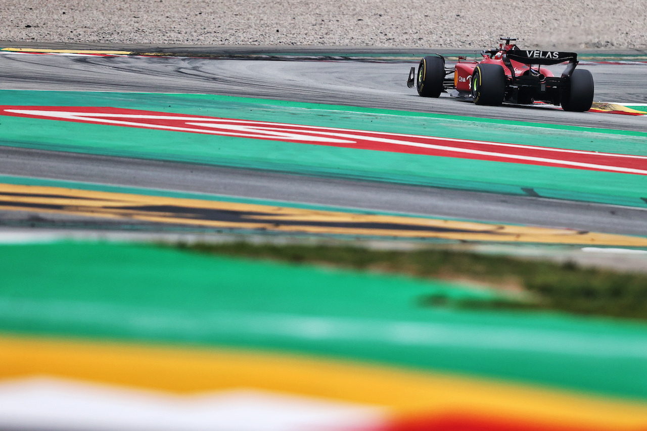TEST BARCELLONA, Charles Leclerc (MON) Ferrari F1-75.
25.02.2022. Formula One Testing, Day Three, Barcelona, Spain. Venerdi'.
- www.xpbimages.com, EMail: requests@xpbimages.com © Copyright: Moy / XPB Images