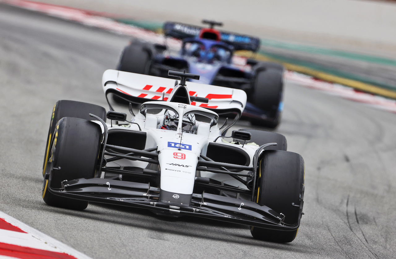 TEST BARCELLONA, Nikita Mazepin (RUS) Haas F1 Team VF-22.
25.02.2022. Formula One Testing, Day Three, Barcelona, Spain. Venerdi'.
- www.xpbimages.com, EMail: requests@xpbimages.com © Copyright: Price / XPB Images
